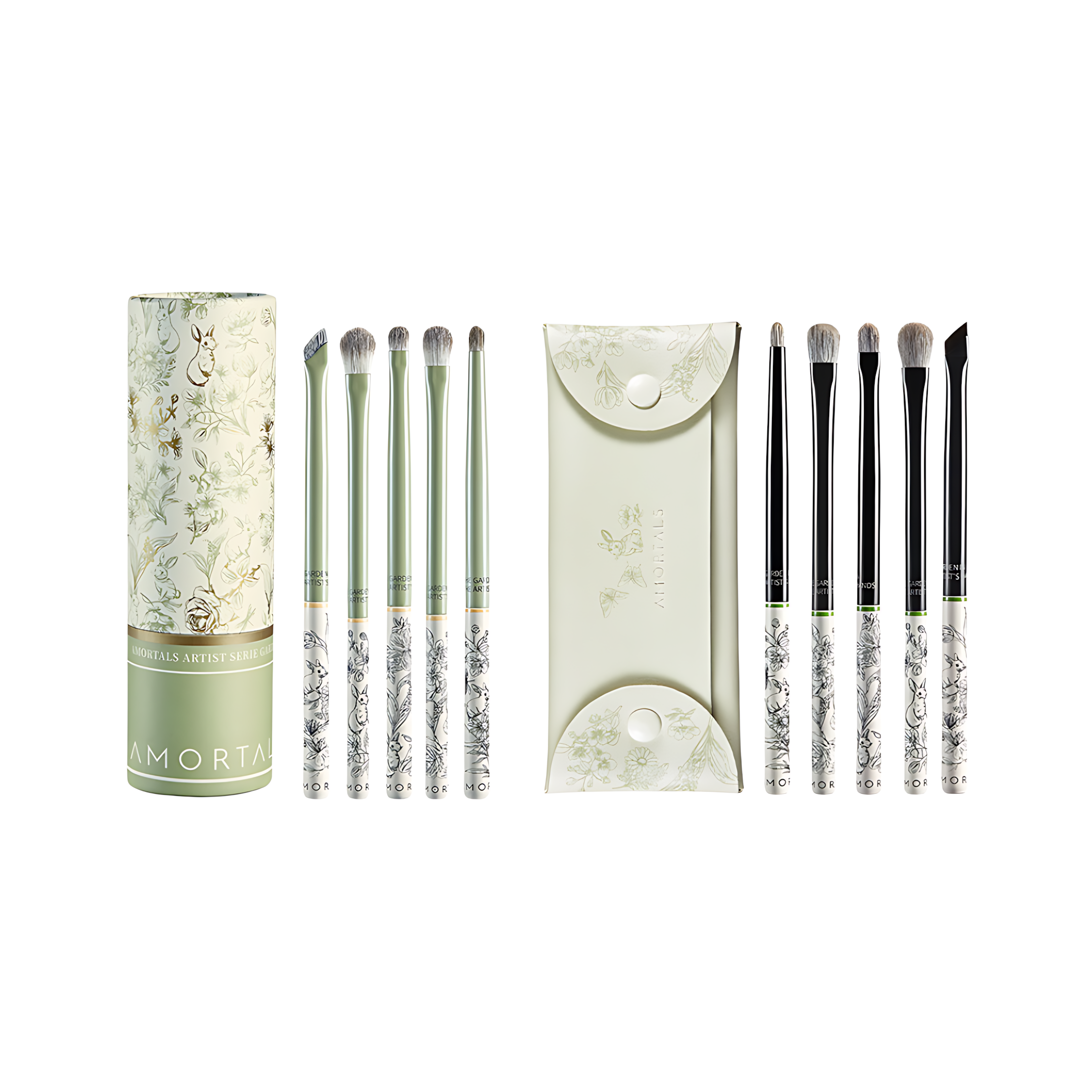 AMORTALS Artist Series Palm Garden Eye Brush Set 6pcs 尔木萄艺术家系列手心的花园眼部套刷
