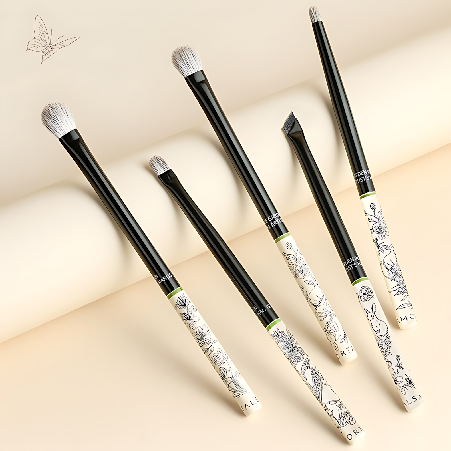 AMORTALS Artist Series Palm Garden Eye Brush Set 6pcs 尔木萄艺术家系列手心的花园眼部套刷
