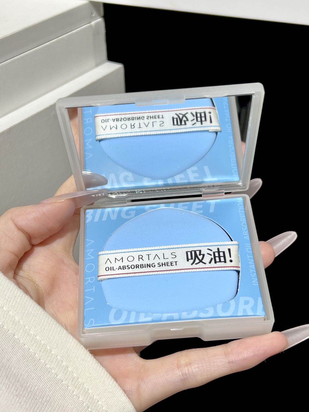AMORTALS Oil-Absorbing Sheet 80pcs/120pcs 尔木萄净澈瞬吸吸油纸