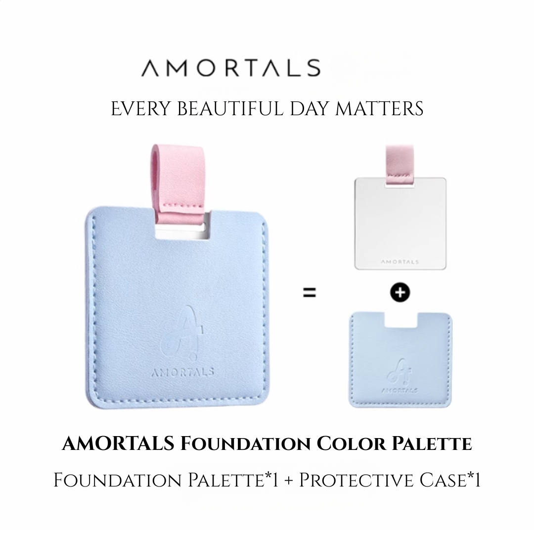 AMORTALS Foundation Color Palette 1pc 尔木萄粉底液调色盘