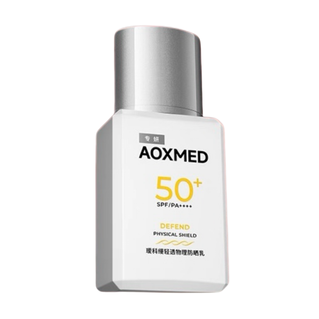 AOXMED Lightweight Physical Sunscreen Lotion SPF50+ PA++++ 30ml 瑷科缦轻透物理防晒乳