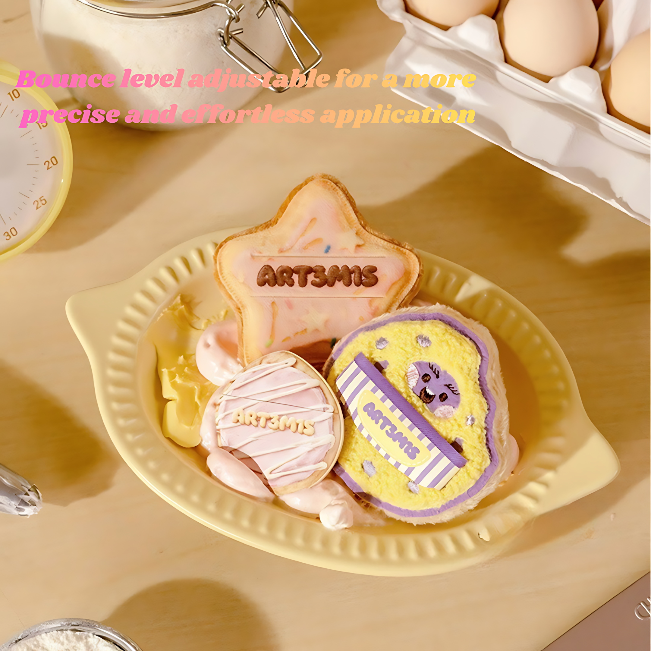 ART3M1S Afternoon Cookie Fantasy Series Powder Puff 凹凸迷思午后曲奇幻想系列粉扑