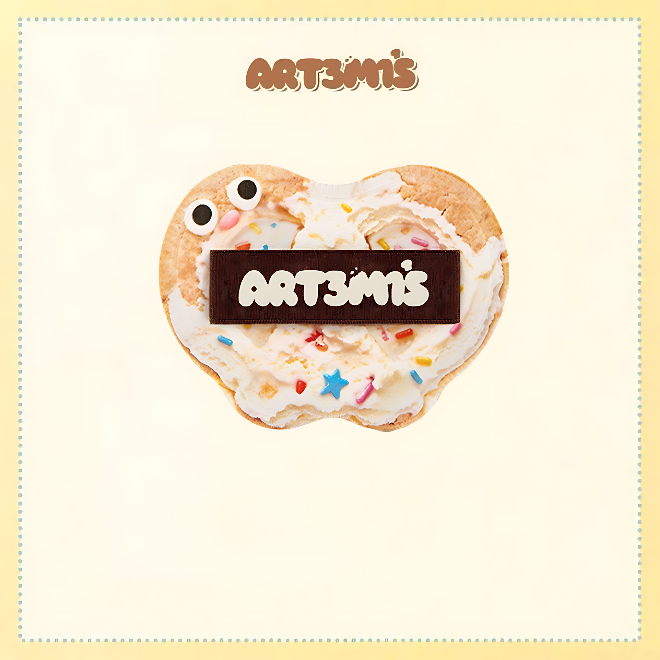 ART3M1S Afternoon Cookie Fantasy Series Powder Puff 凹凸迷思午后曲奇幻想系列粉扑