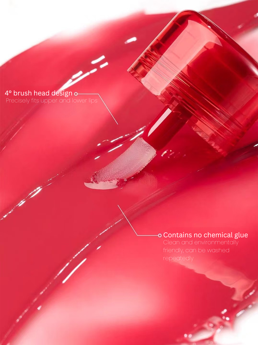 AZTK Dual-Color Water Pout Lip Jelly 5g 菁之随行双色水嘟嘟唇冻