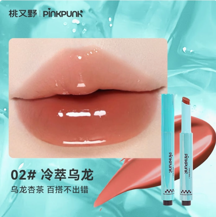 PINK PUNK Mirror Solid Lip Gloss 2g 桃又野镜面固体唇蜜