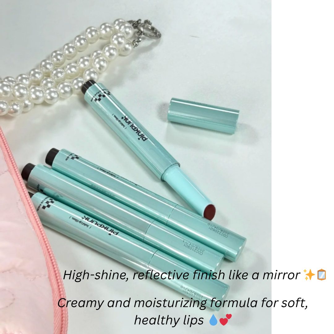 PINK PUNK Mirror Solid Lip Gloss 2g 桃又野镜面固体唇蜜