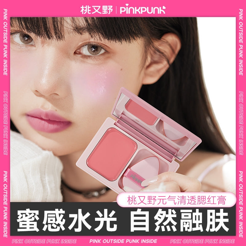 PINK PUNK Waterlight Blush Cream 6.5g 桃又野水光腮红膏