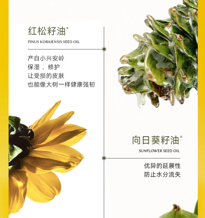 Tiktok/Douyin Hot BATHFEEL Red Pine Seed Repair Bath Oil 300ml【Tiktok抖音爆款】浴见红松籽修护沐浴油