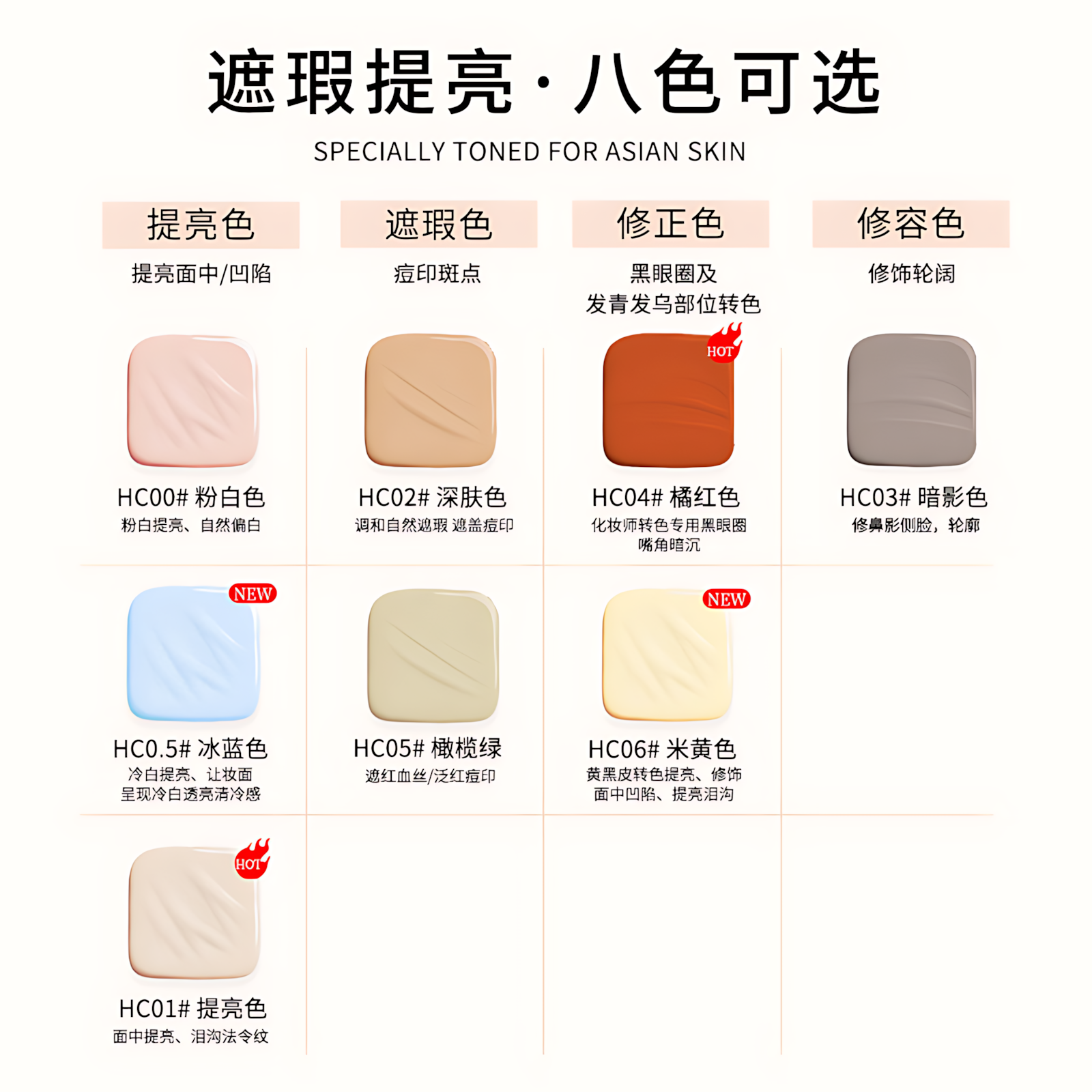BH Face Modifying Liquid 7g BH面部修饰液