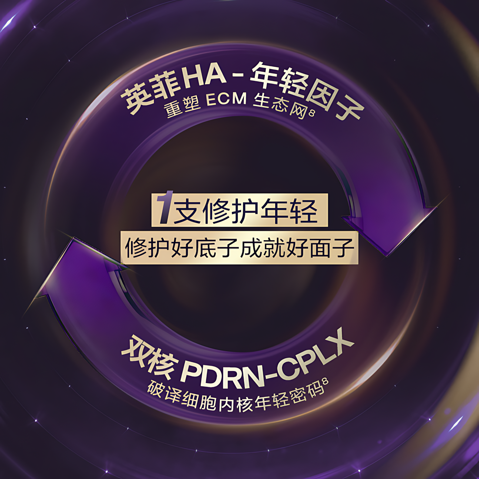 BIOHYALUX Elasticity Filler Anti-Wrinkle Essence Cream 2.0 17g/50g 润百颜紧致充盈淡纹精华面霜2.0