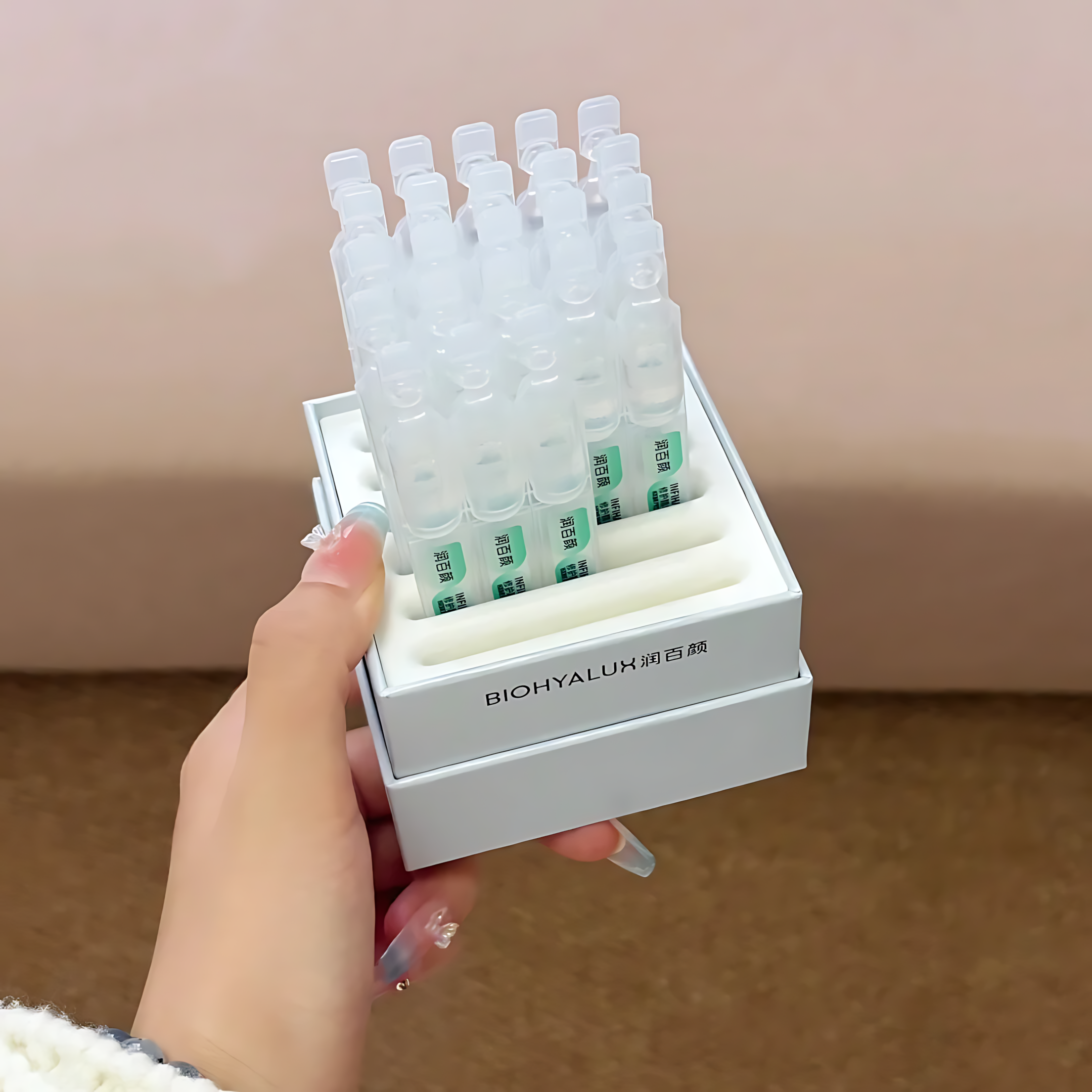 BIOHYALUX INFIHA Ominipotent Repairing Single Use Essence 1.3ml*30pcs/box 润百颜INFIHA全能次抛修护精华液