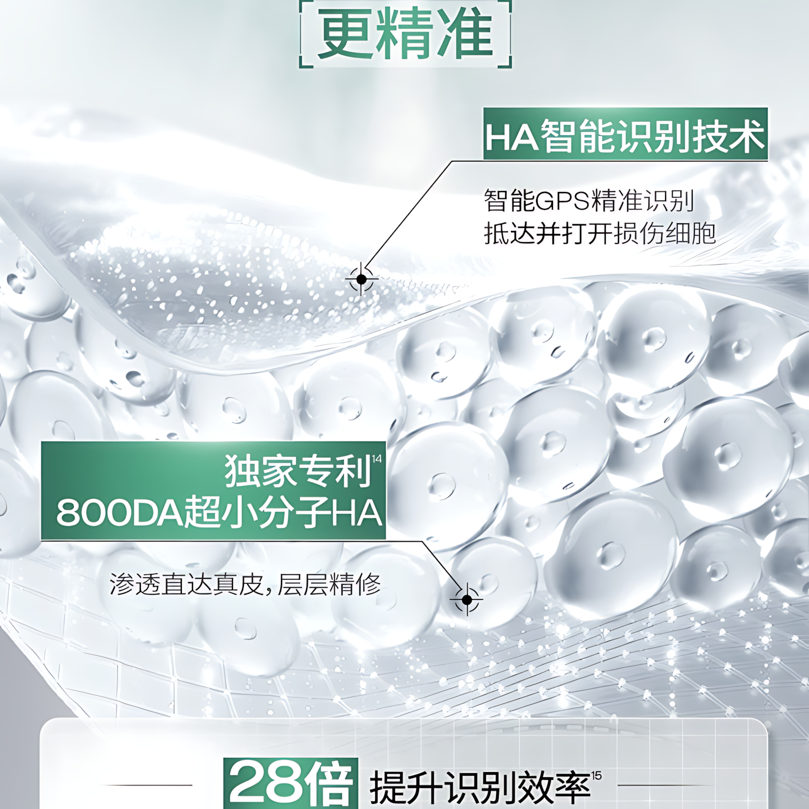 BIOHYALUX INFIHA Ominipotent Repairing Single Use Essence 1.3ml*30pcs/box 润百颜INFIHA全能次抛修护精华液