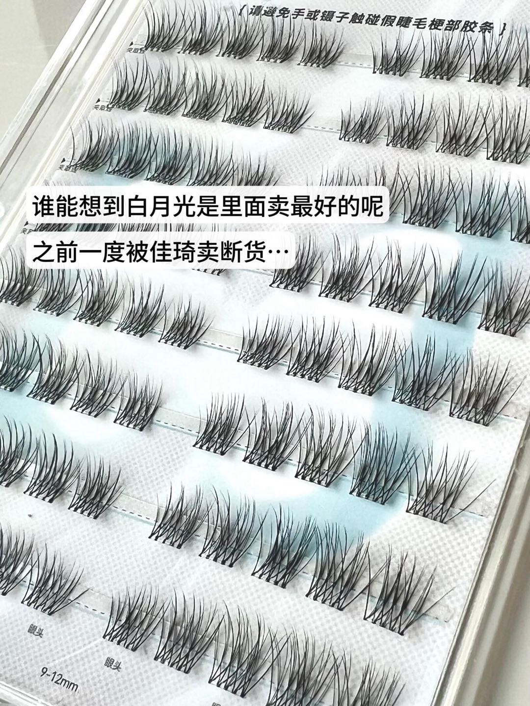 BLJ Butterfly Series PLUS Glue-Free False Eyelashes 1box 标记蝴蝶系列PLUS版免胶假睫毛