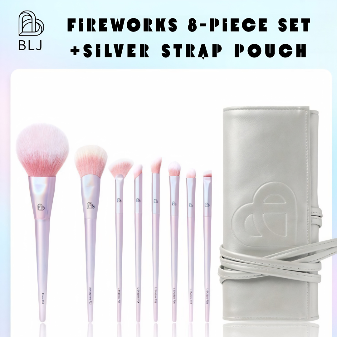 BLJ Fireworks Series 8-Piece Makeup Brush Set 3.0 标记烟火系列8支化妆刷套装3.0