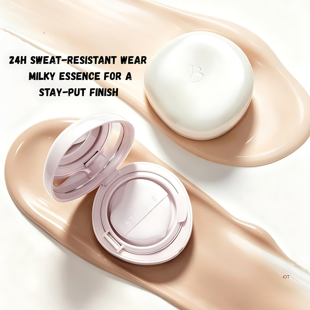 Tiktok/Douyin Hot BTINGVE Collagen & Velvet Radiant Air Cushion 12g+12g*2(refill)【Tiktok抖音爆款】八角亭胶原奶绒光气垫霜