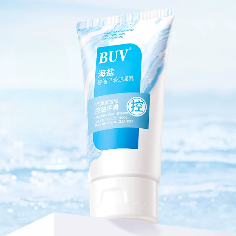 BUV Sea Salt Oil Control Smooth Facial Cleanser 100ml BUV海盐控油平滑洁面乳