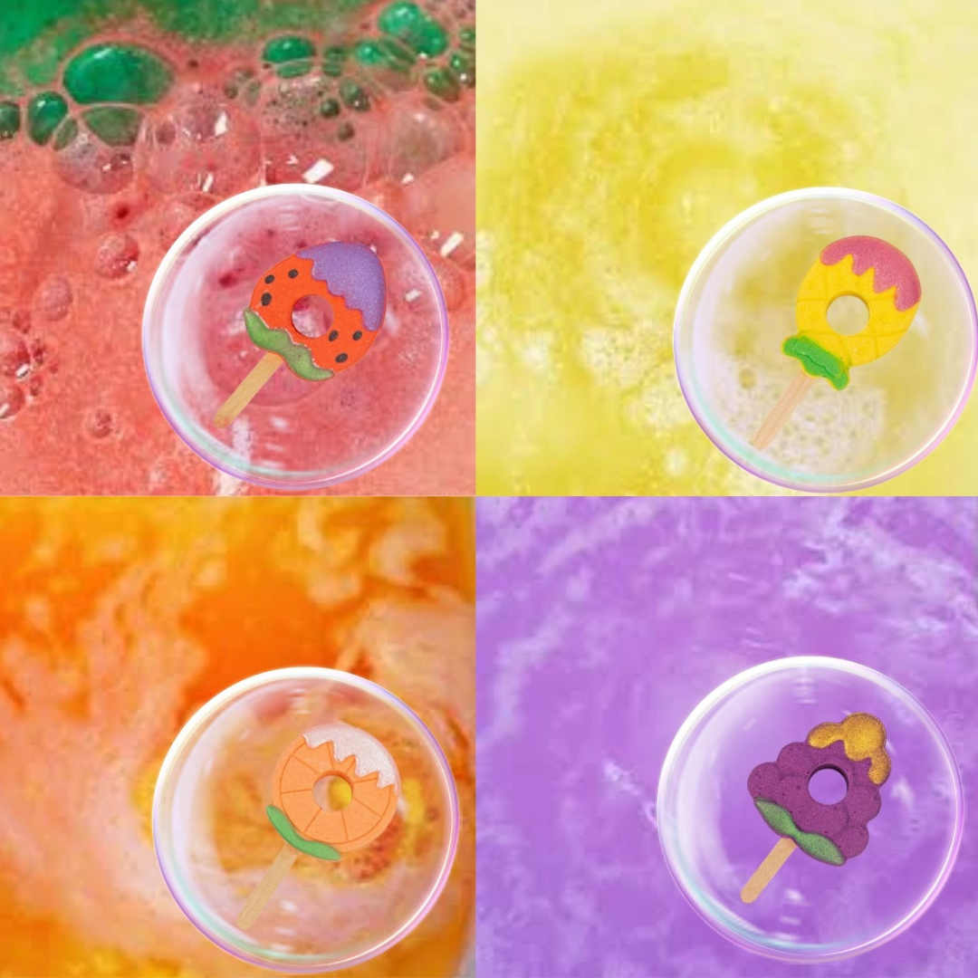 BathLab Children's Fragrance Bubble Bath Stick 1pc 澡堂实验室儿童香氛泡泡浴棒