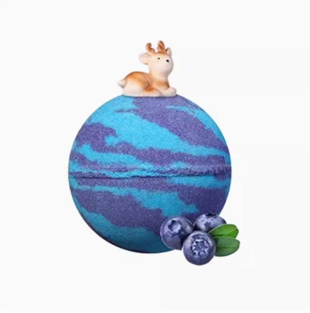 BathLab Cute Fruit Dessert Children's Bath Bomb 1pc 澡堂实验室可爱水果甜品儿童泡澡球