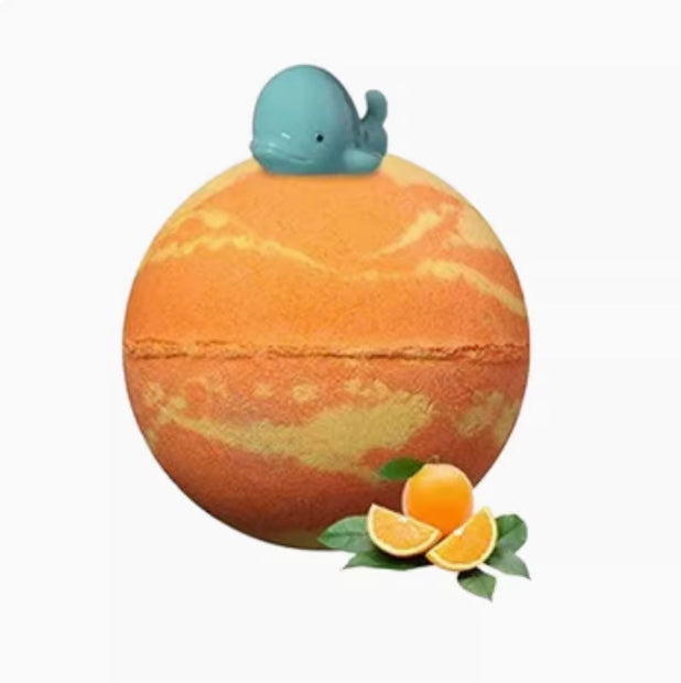 BathLab Cute Fruit Dessert Children's Bath Bomb 1pc 澡堂实验室可爱水果甜品儿童泡澡球