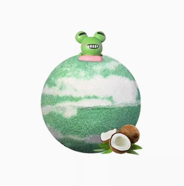 BathLab Cute Fruit Dessert Children's Bath Bomb 1pc 澡堂实验室可爱水果甜品儿童泡澡球