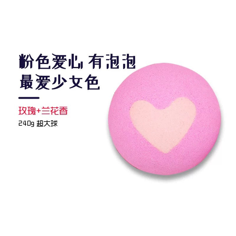 BathQueen Essential Oil Bubble Bath Bomb 1pc 浴室女王精油泡泡沐浴球