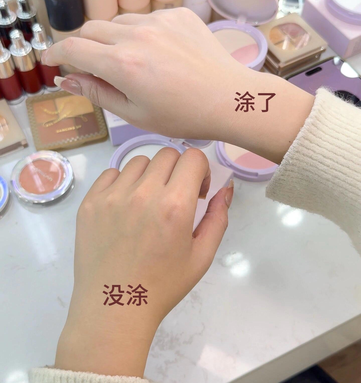 CARSLAN Two Colors Plumper Setting Powder 9g 卡姿兰嘭嘭双色粉饼