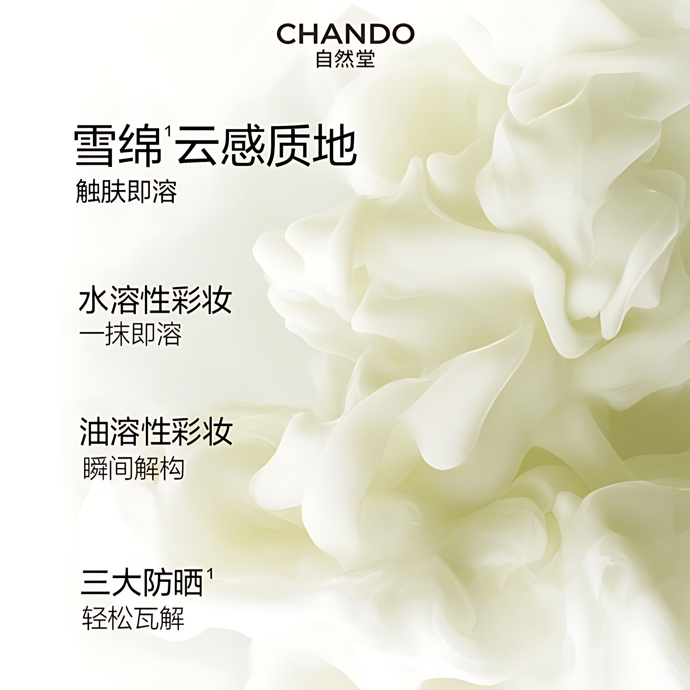 CHANDO Green Tea Purifying Cleansing Balm 95ml 自然堂绿茶净澈卸妆膏
