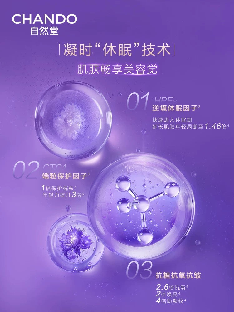 CHANDO Timeless Anti-Wrinkle Gift Set 自然堂凝时抗皱礼盒