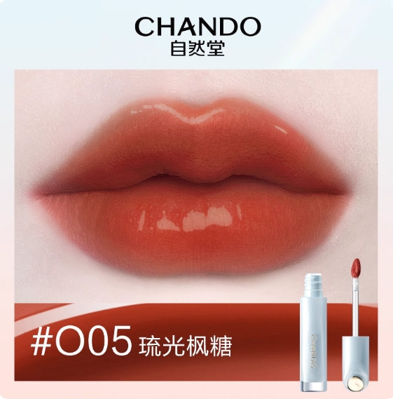 CHANDO Glossy Shimmer Lip Gloss 2.4ml 自然堂琉光润彩唇釉