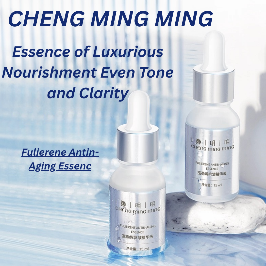 CHENG MING MING Fulierene Antin-Aging Essence 15ml*3pcs/6pcs 郑明明富勒烯抗皱精华液