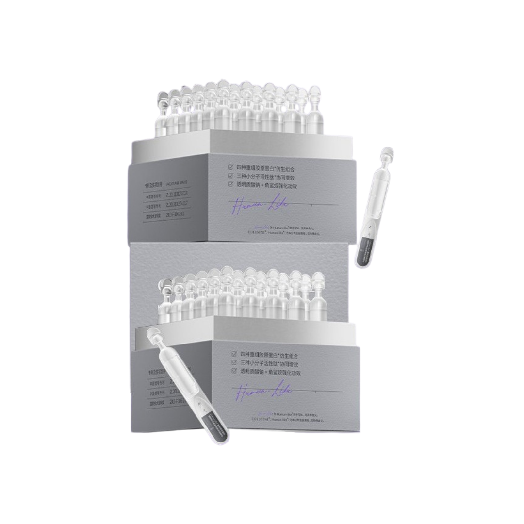 COLLGENE Recombinant Collagen Vibrant Compact And Elastic Single Use Essence 1.2ml*30pcs/box 可丽金Human-like重组胶原蛋白赋能珍萃紧致弹润次抛精华