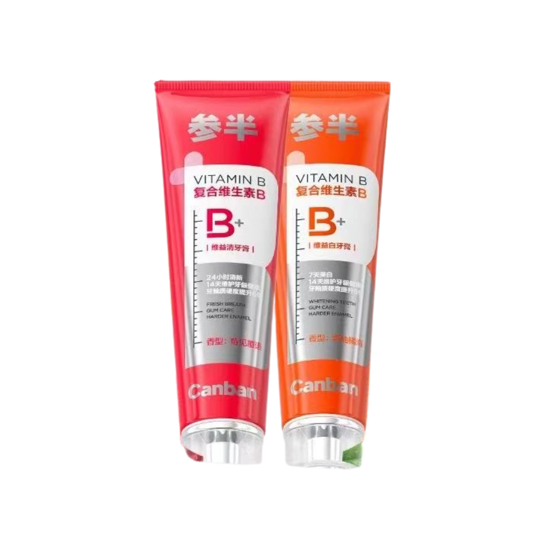 CanBan V-White / V-Clean Toothpaste 120g 参半维益白/益清牙膏