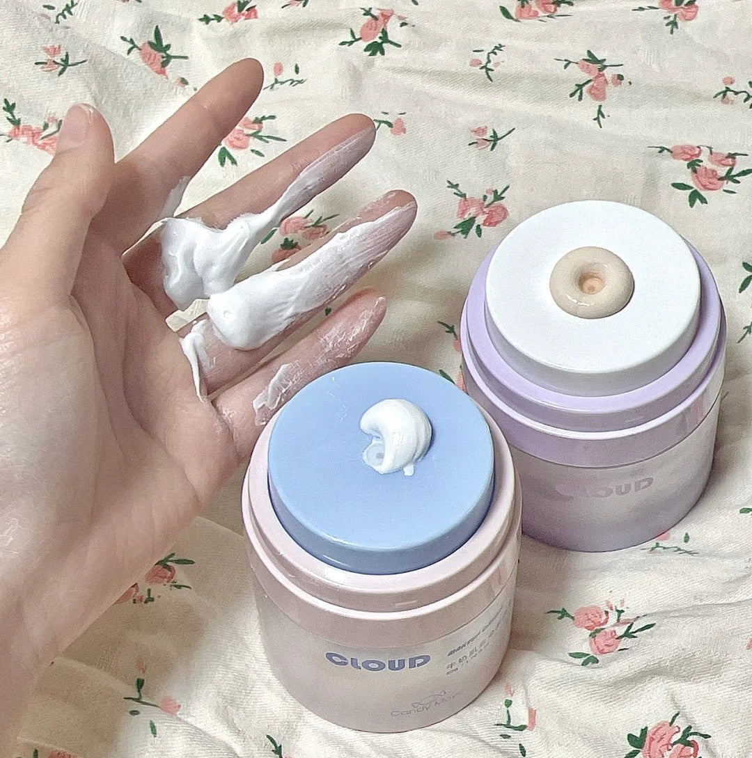 Tiktok/Douyin Hot Candy Moyo Milk Muscle Cloud Makeup Cream 50g【Tiktok抖音爆款】膜玉牛奶肌云朵素颜霜