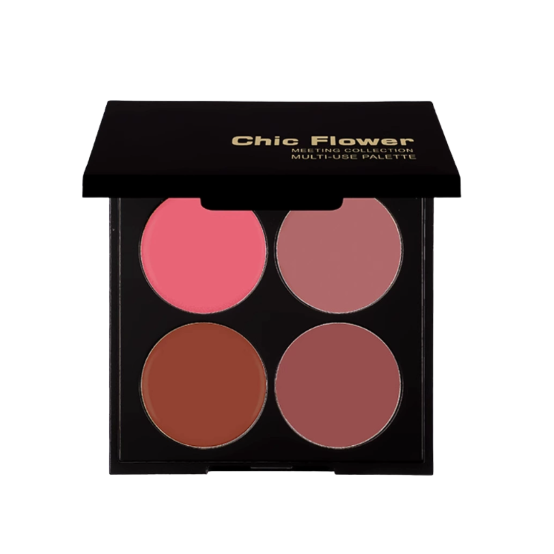 Chic Flower Meeting Collection Multi-Use Palette 7g 花兮令四色多用一体盘