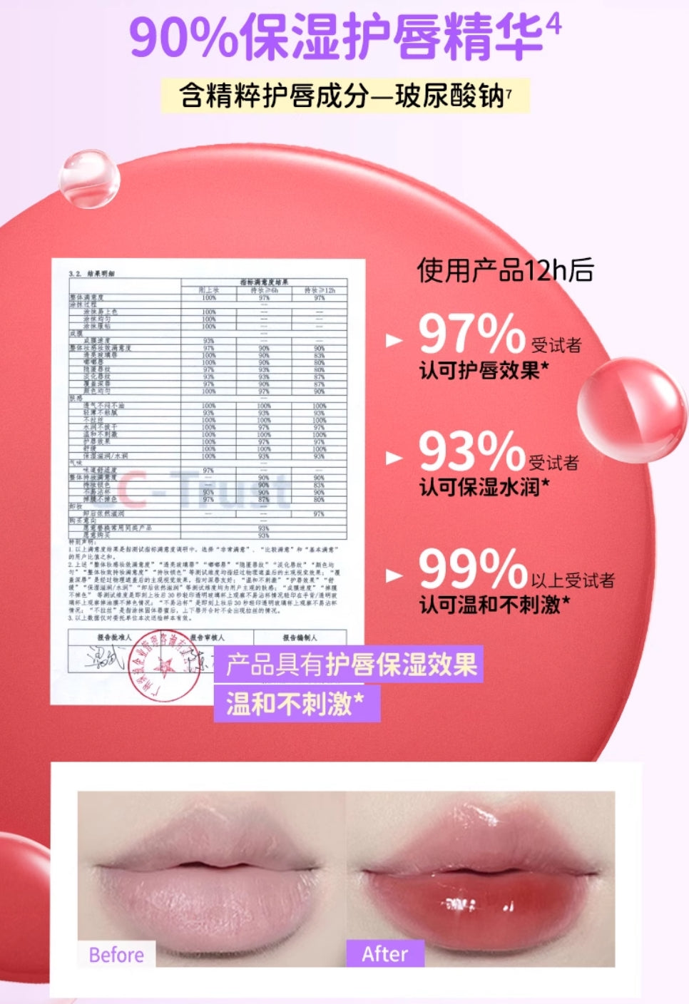 Colorkey × Joke Bear And Friends Color-locking Solid Lip Balm 2g 珂拉琪×自嘲熊和朋友们系列锁色固体唇蜜