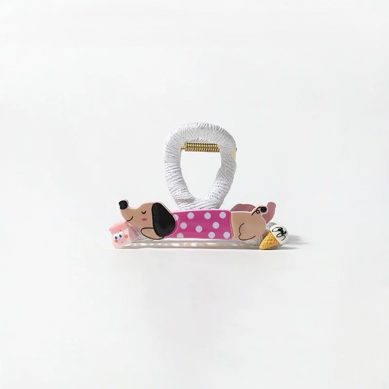 CuteHart Cute Claw Clip - Adorable Hair Claw Clip for a Sweet and Playful Touch 1pc 可爱甜品百搭抓夹为你的发型增添可爱感