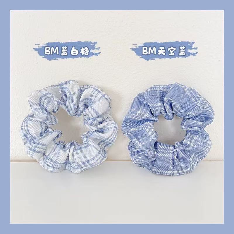 CuteHart Forest Style Hair Tie for Women - Elastic Hair Ties for a Natural Look 2pcs 森系大肠发圈适合女性的弹力发圈展现自然发型