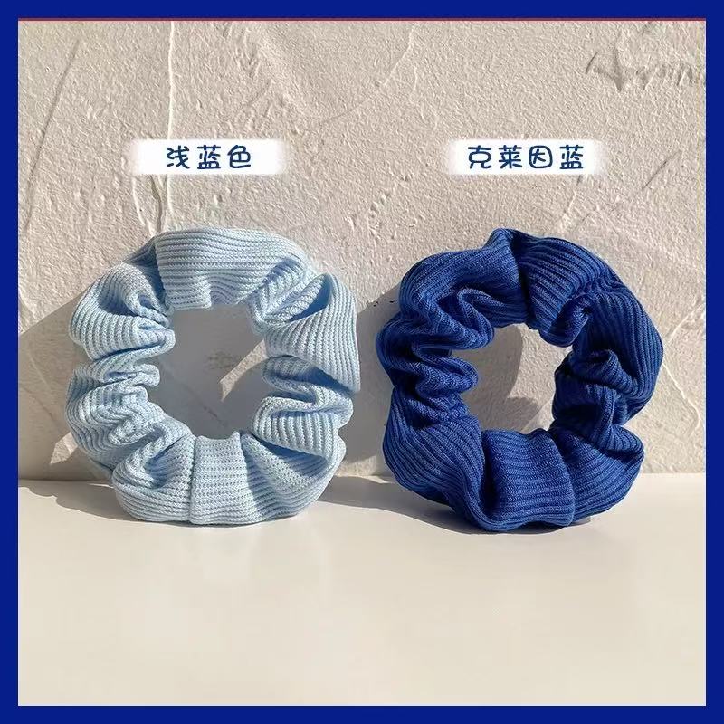 CuteHart Forest Style Hair Tie for Women - Elastic Hair Ties for a Natural Look 2pcs 森系大肠发圈适合女性的弹力发圈展现自然发型
