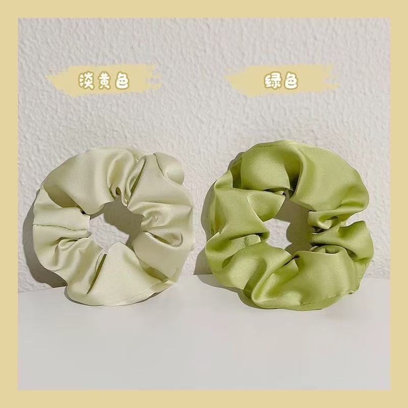 CuteHart Forest Style Hair Tie for Women - Elastic Hair Ties for a Natural Look 2pcs 森系大肠发圈适合女性的弹力发圈展现自然发型