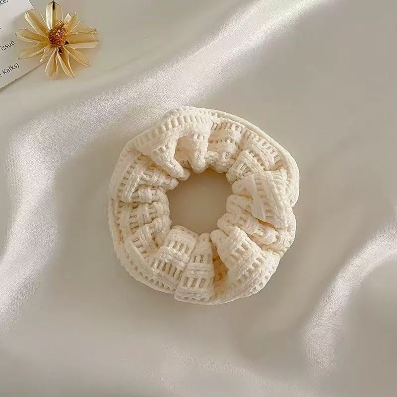 CuteHart Forest Style Hair Tie for Women - Elastic Hair Ties for a Natural Look 2pcs 森系大肠发圈适合女性的弹力发圈展现自然发型