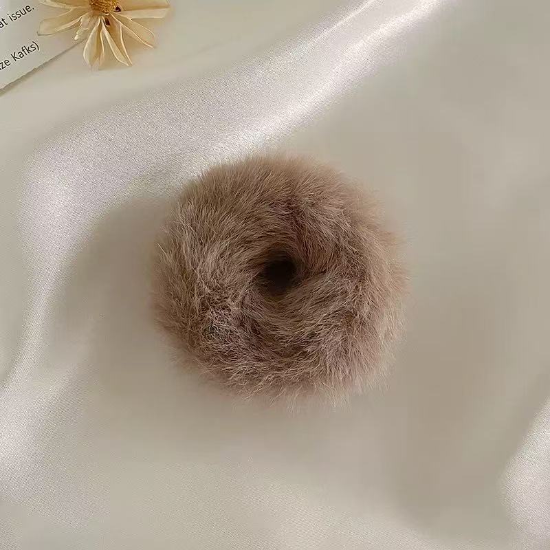 CuteHart Forest Style Hair Tie for Women - Elastic Hair Ties for a Natural Look 2pcs 森系大肠发圈适合女性的弹力发圈展现自然发型