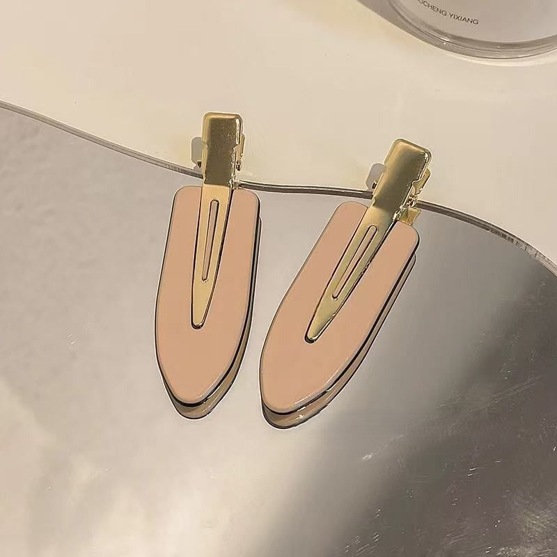 CuteHart Hair Clip No Crease Side Snap - Stylish Bangs Hair Clip for a Smooth Look 2pcs 无痕侧边鸭嘴发夹为发型增添顺滑时尚感