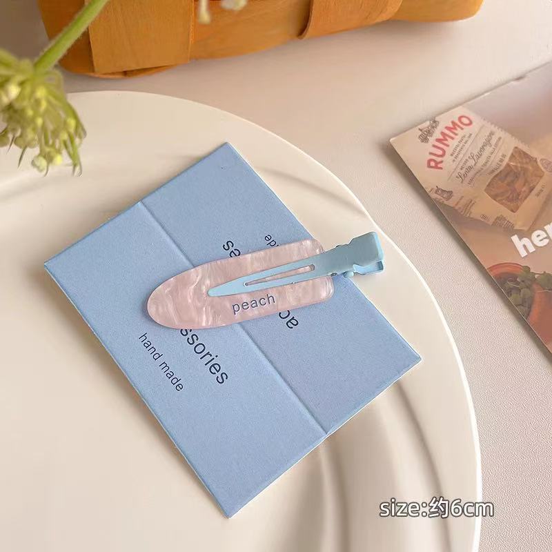 CuteHart Juice-Inspired Cute Hair Clip - Fun and Stylish Bangs Hair Clip for a Sweet Look 2pcs 可爱果汁无痕发夹为发型增添俏皮甜美的感觉