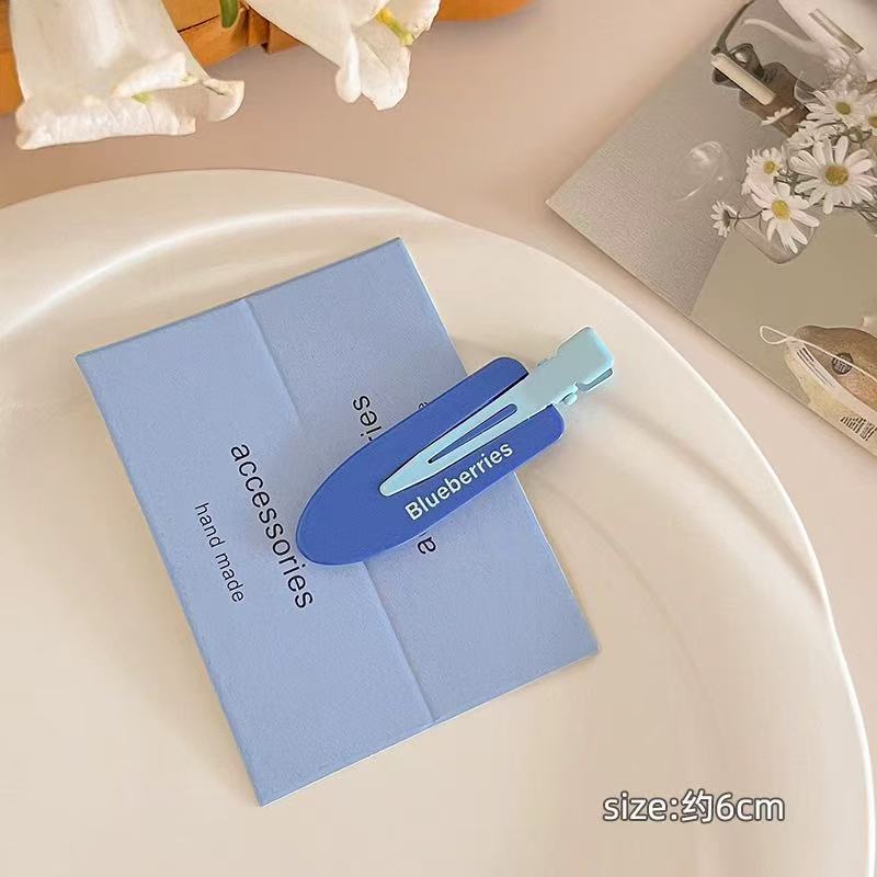 CuteHart Juice-Inspired Cute Hair Clip - Fun and Stylish Bangs Hair Clip for a Sweet Look 2pcs 可爱果汁无痕发夹为发型增添俏皮甜美的感觉