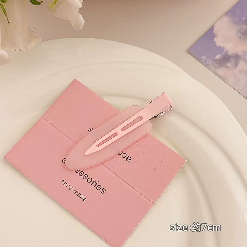 CuteHart Juice-Inspired Cute Hair Clip - Fun and Stylish Bangs Hair Clip for a Sweet Look 2pcs 可爱果汁无痕发夹为发型增添俏皮甜美的感觉