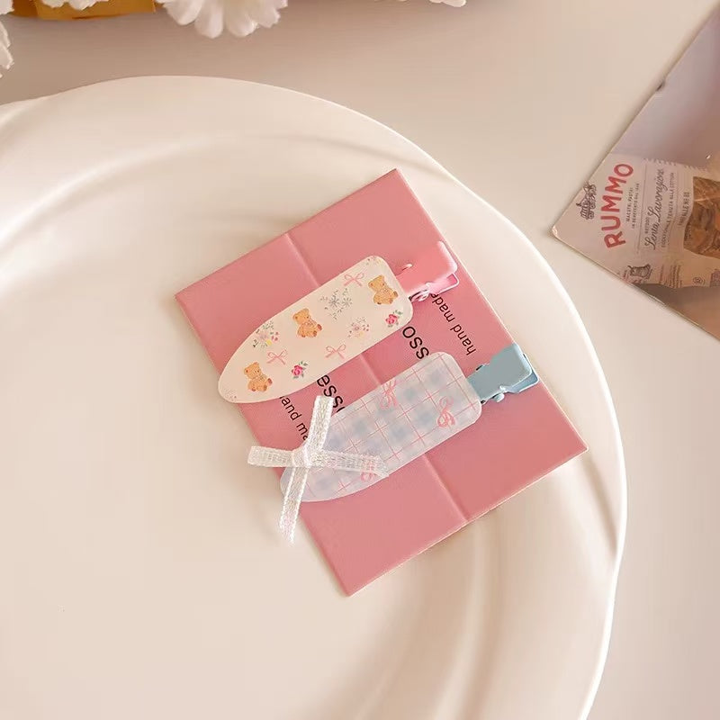 CuteHart Juice-Inspired Cute Hair Clip - Fun and Stylish Bangs Hair Clip for a Sweet Look 2pcs 可爱果汁无痕发夹为发型增添俏皮甜美的感觉