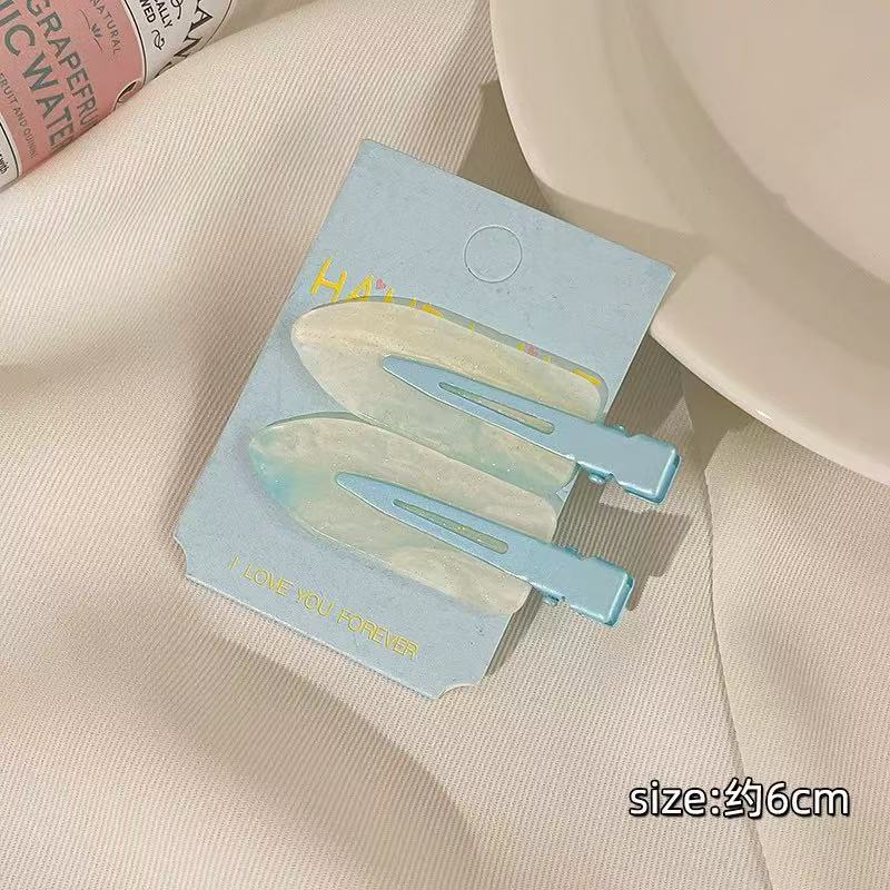 CuteHart Juice-Inspired Cute Hair Clip - Fun and Stylish Bangs Hair Clip for a Sweet Look 2pcs 可爱果汁无痕发夹为发型增添俏皮甜美的感觉