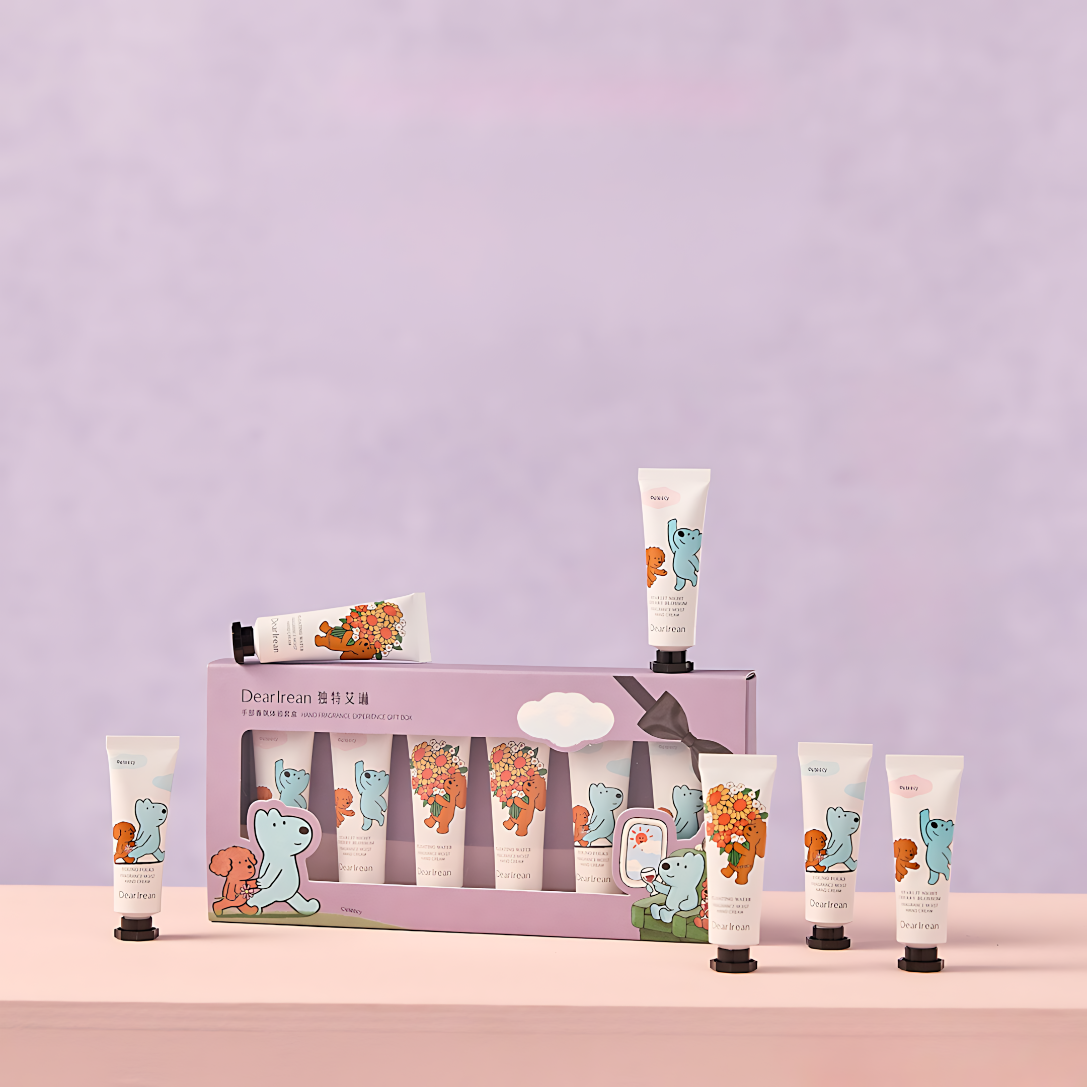 DEAR IREAN × ETEECY Hand Fragrance Experience Gift Box 10ml*6pcs 独特艾琳×治愈小狗手部香氛体验套盒