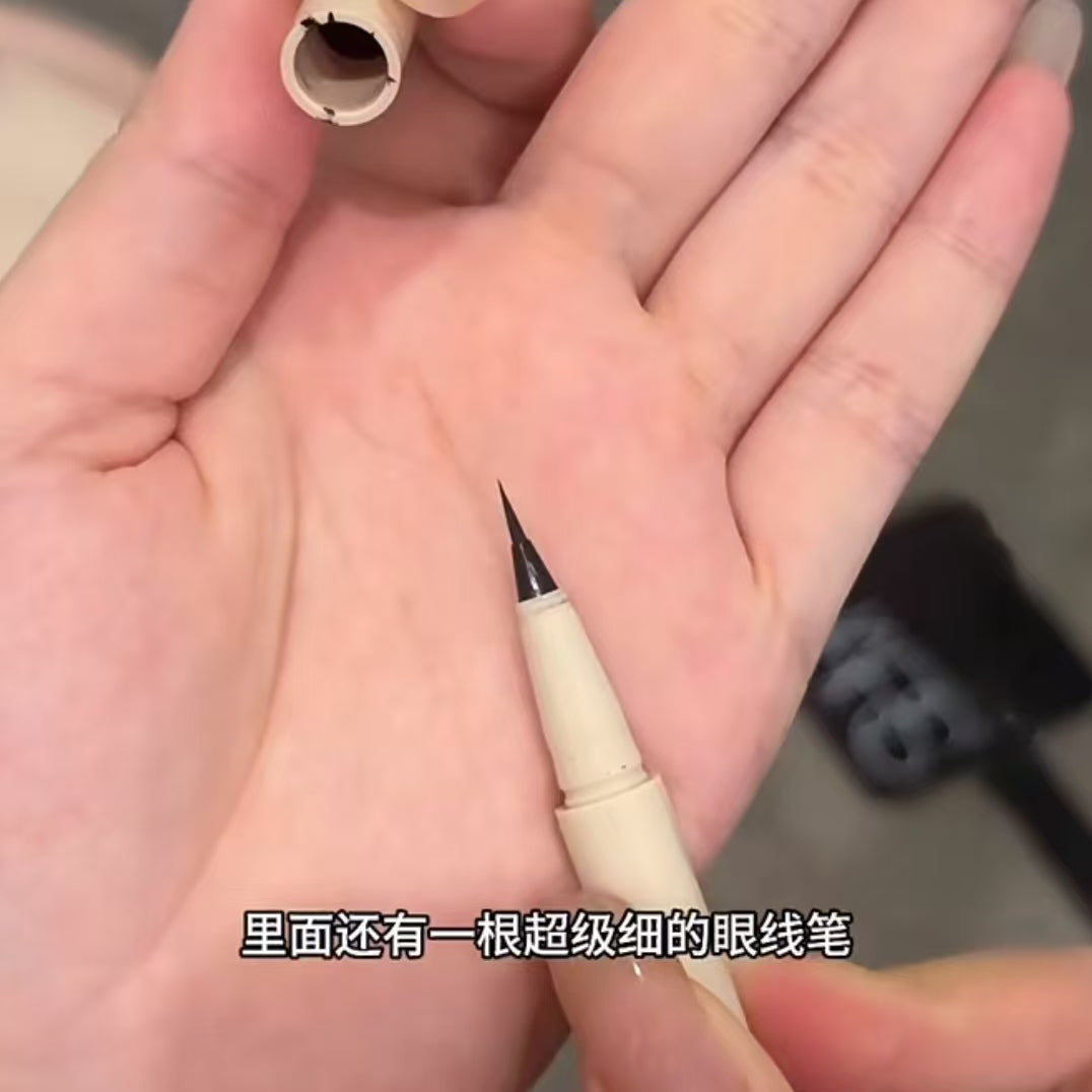 DEZONE Double-Ended Lower Eyelash Stamp 0.5ml+2ml 黛庄双头下睫毛印章