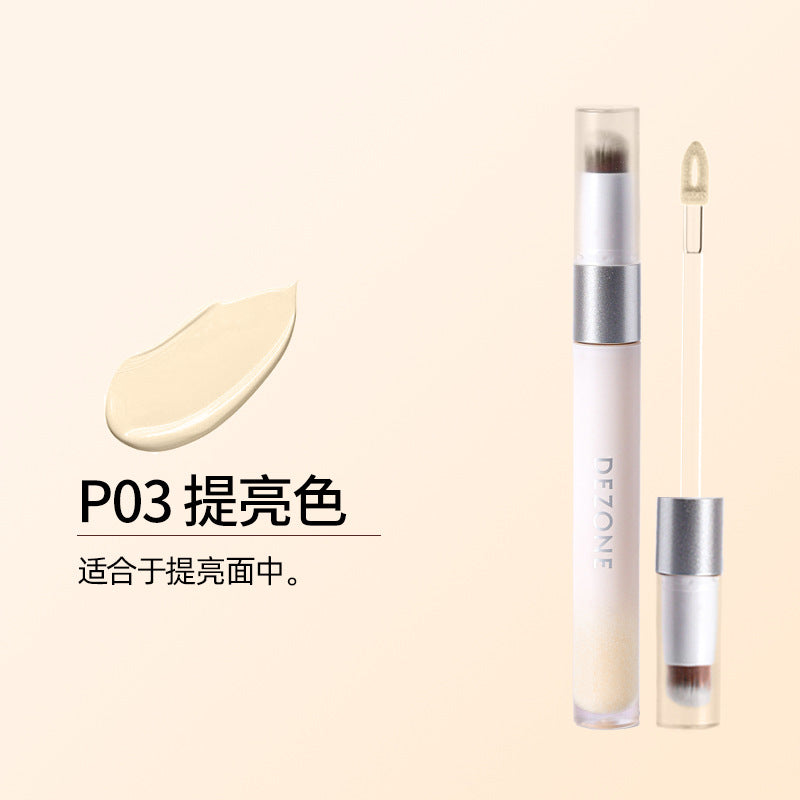 DEZONE Double-Ended Uniform Concealer 4.9g 黛庄双头匀净遮瑕液